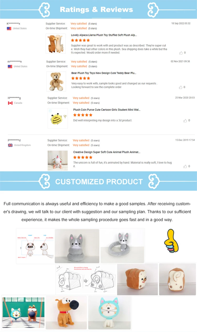 Factory Cheap Promotion crane machine 25-30cm Mix Plush Toys vending claw machine doll Printing skin Animal Stuffed Plush Toy