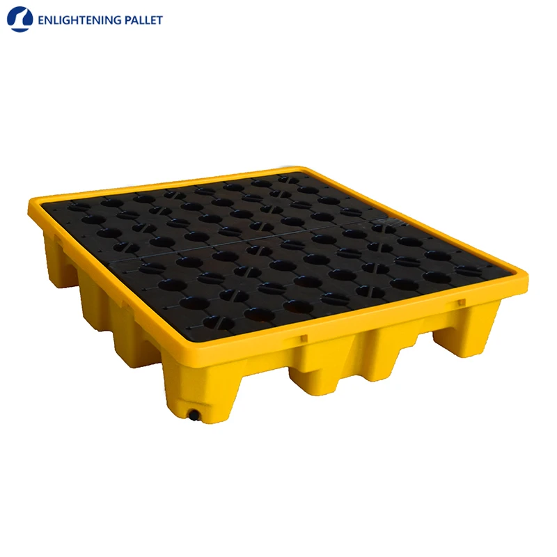 Wholesale oil spill drum containment anti spill pallet for drums for textile