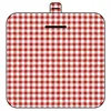 New little red and white checkered ultrasonic picnic mat