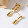 Pendientes AB oro