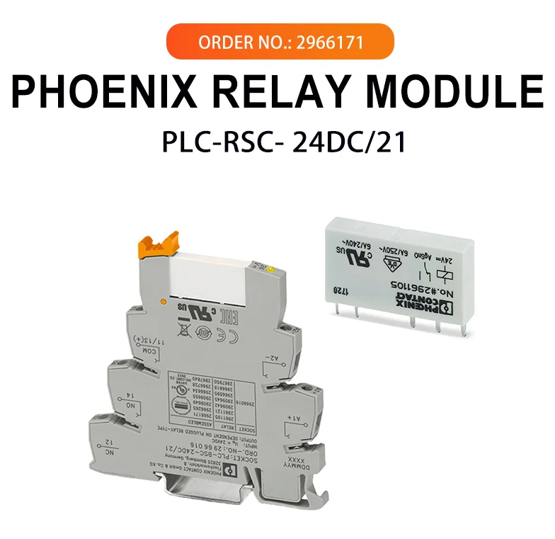 2966171 Original Brand Phoenix Relay Module Plcrsc 24dc/21/ Phoenix