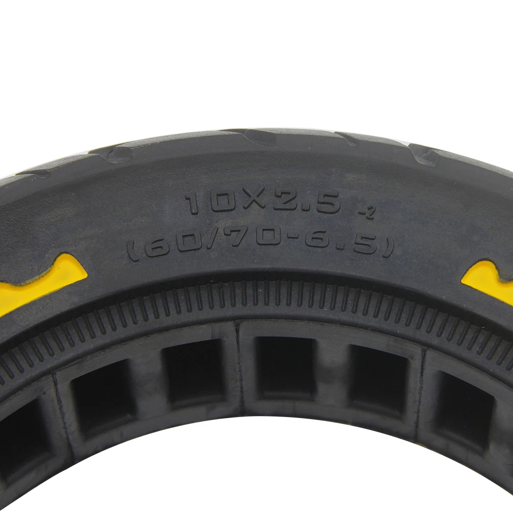 10*2.5 Inch Thickened Vacuum Tire 10 Honeycomb Solid Tyre for Self-Balancing Electric Scooter E-Scooter Spare Parts