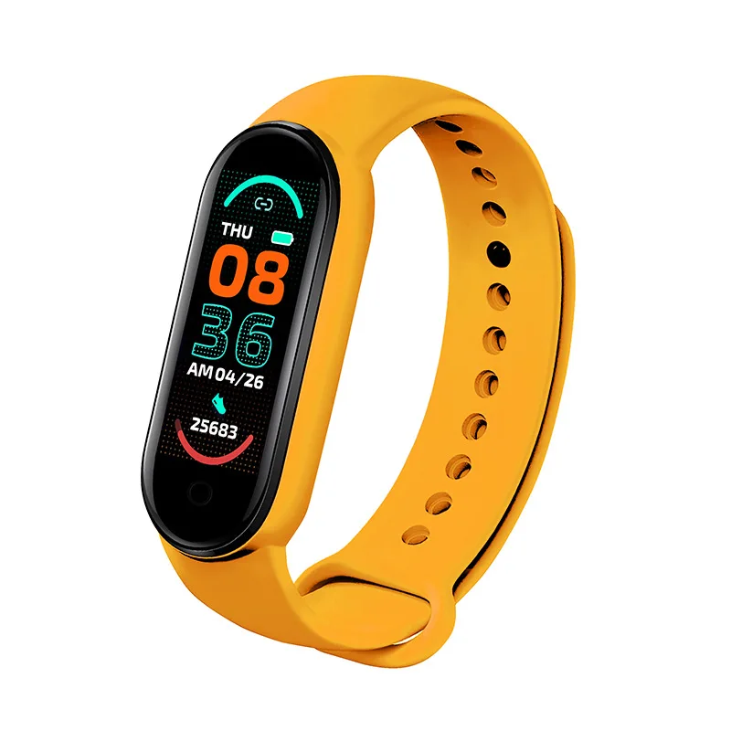 2021 Android Io Smart Bands Watch Weather Message Fitness Band M6 Waterproof Sport Bracelet Smart Watch