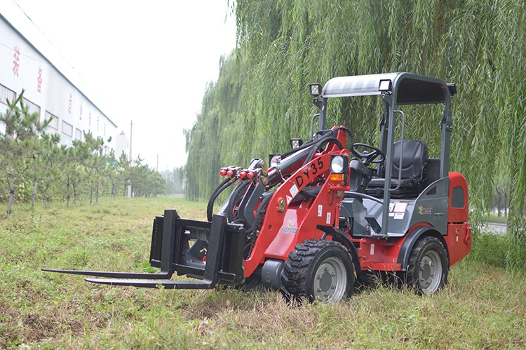 4wd Terrian Wheel Loader Dy35 Hydrostatic Articulated Hoftrac Payloader Front End Loader Buy