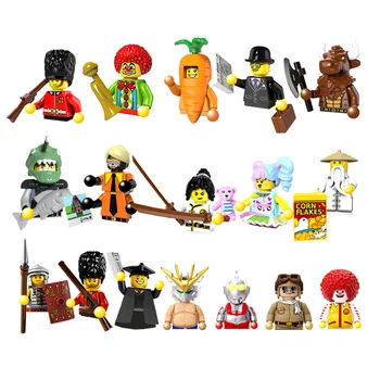 Hot-selling Cartoon Mini Figure Animation Building Blocks Christmas Gift Assembled Toy Cute Collector Model Figures Toys