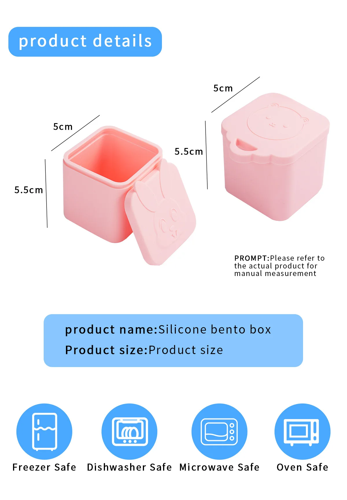 4.5oz Silicone Lunch Box Divider with Leak-Proof Lid for Salad Tomato Sauce Seasoning Dipping Sauce Containers manufacture