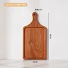 Ebony wood, 40*20*2cm (fully concave).