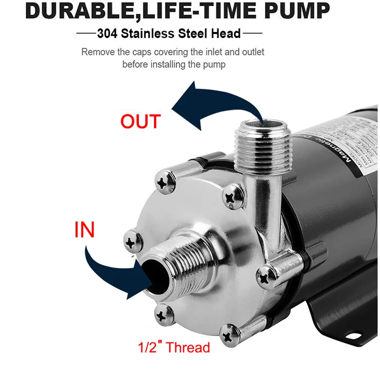 Hilangsan Wort Pump High Temp Brewing Pump Food Grade Pump