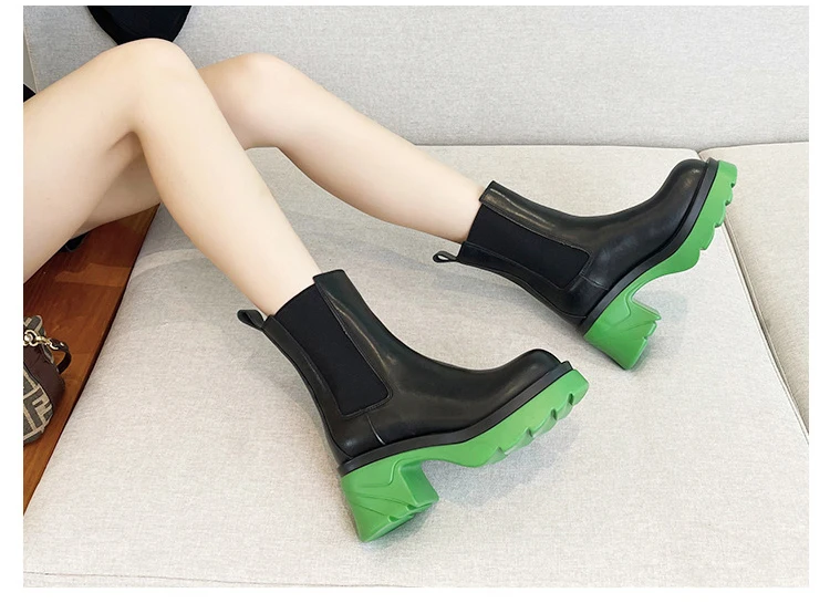 Amazon.com: Botines de plataforma gruesa para mujer, botas de combate  góticas con plataforma corta, con cordones, tacón alto, con cadena : Todo  lo demás
