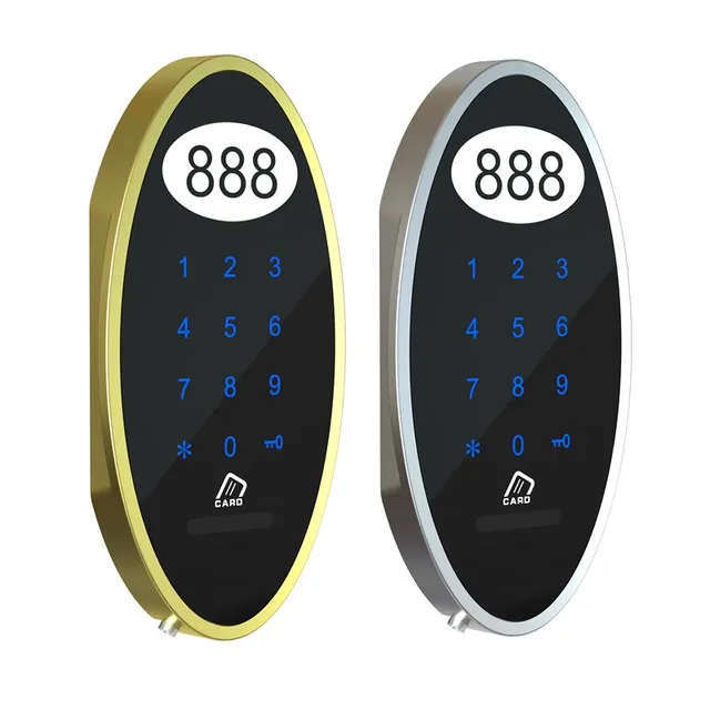 Touch screen smart digital electric cabinet lock for lockers for GYM and sauna lockers