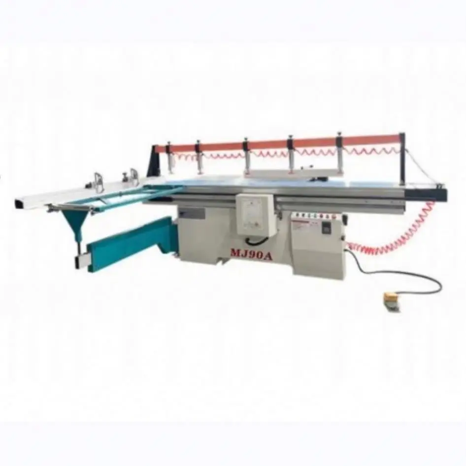 TEBAK Woodworking Cutting Sliding Panel Saw Pneumatic Presser Circular Saw Automatic Sliding Table Panel Saw With 45/90 Degree