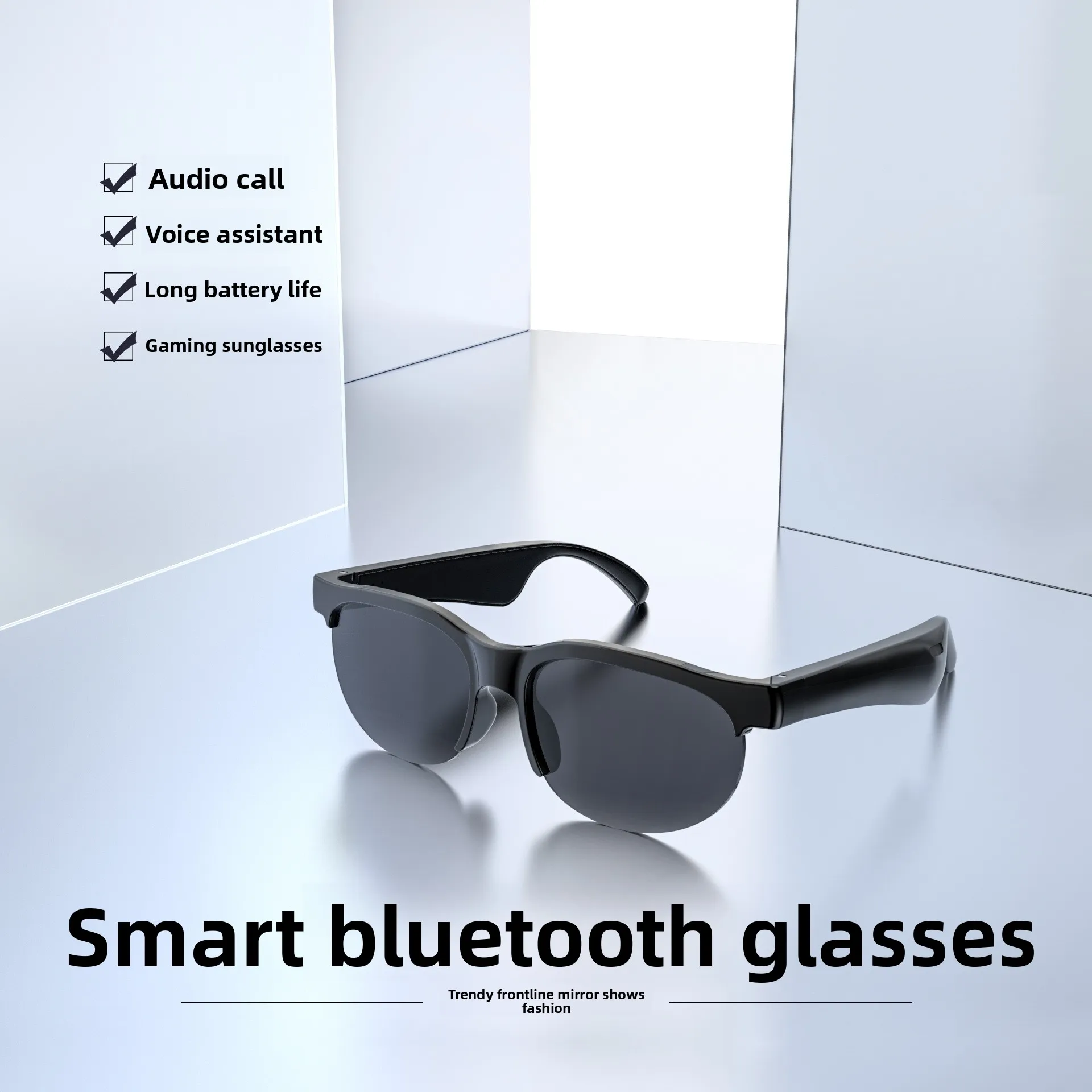 Bluetooth Headset Sunglasses For Cycling Wireless Smart Glasses_voghion.com
