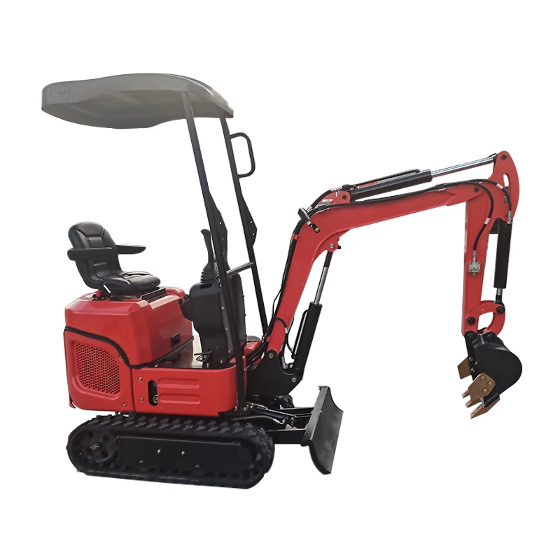 Маленький гусеничный экскаватор Agrotk 1ton 1.2ton EPA, мини-экскаватор, качающийся бум и кабина