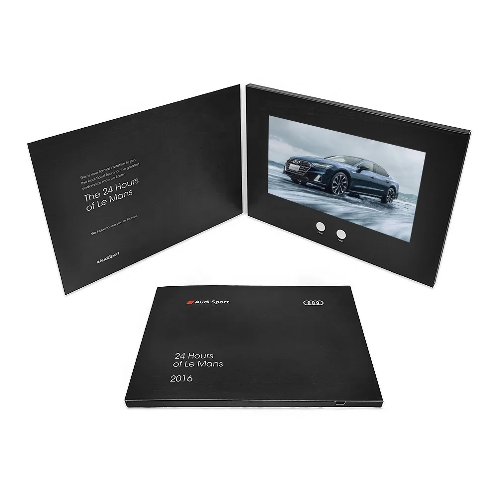 720P HD LCDスクリーン搭載のビデオグリーティングカード、電子 720P HD LCDスクリーン搭載のビデオグリーティングカード、電子