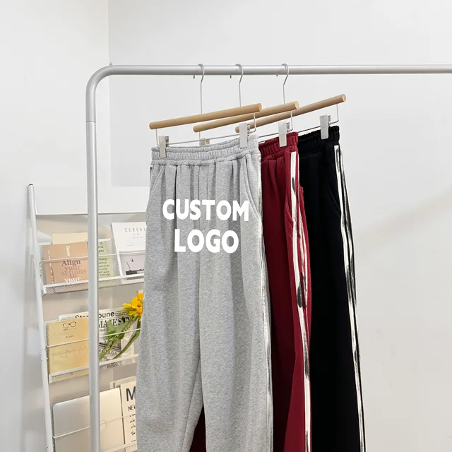 Fashion Designer Casual Casual Comfort Custom Logo Tag 100% Cotton Luxury Fashion Fitness Jogging Exercise pants