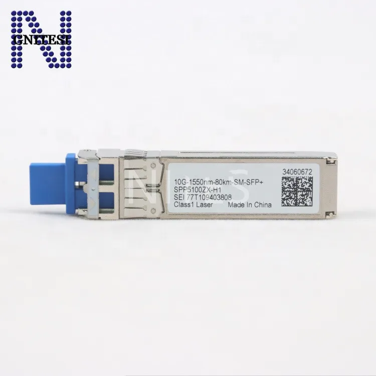 チバモ SPP5100ZX-H1 10G 1550NM 80KM SM SFP+ Optical Modules by HW