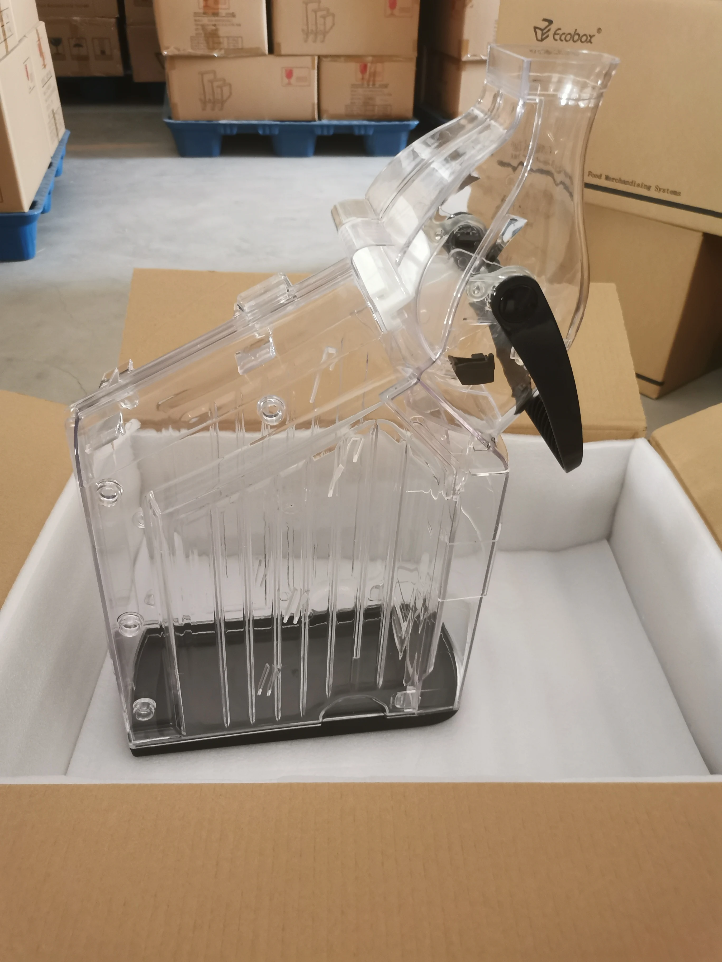 Factory Supply Clear Acrylic Bulk Food Dispenser Bin Cereal Candy Nut