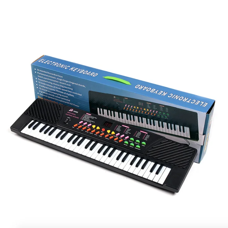 54-Key Electric Piano Keyboard - OEM/ODM Musical Instrument for
