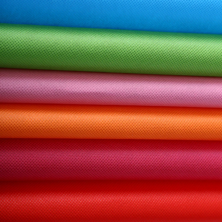 Colorful polypropylene spun-bond non woven fabrics for bag making