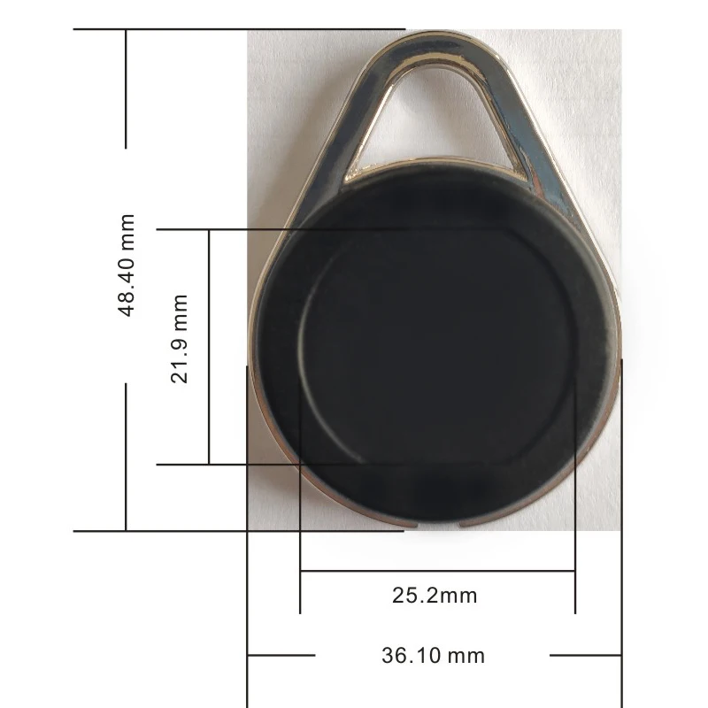 125khz MK47 NFC Keychain Hitag 1 Mifare Desfire Access Control Cards Rfid Keyfob NFC Rfid Chip TAG Keychain Digital Rfid KEY FOB