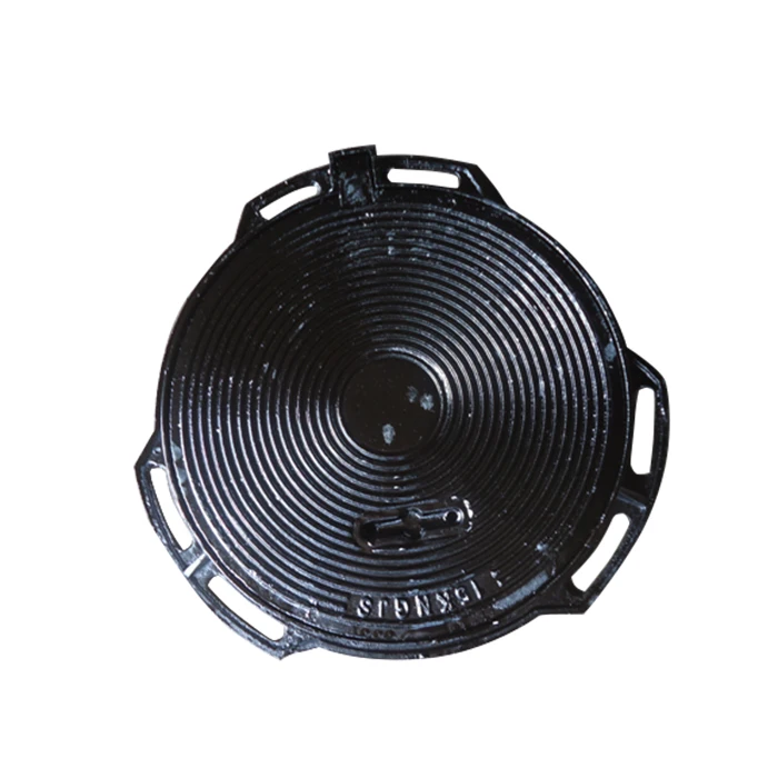 China EN124 B125 ductile cast iron manhole cover foundry