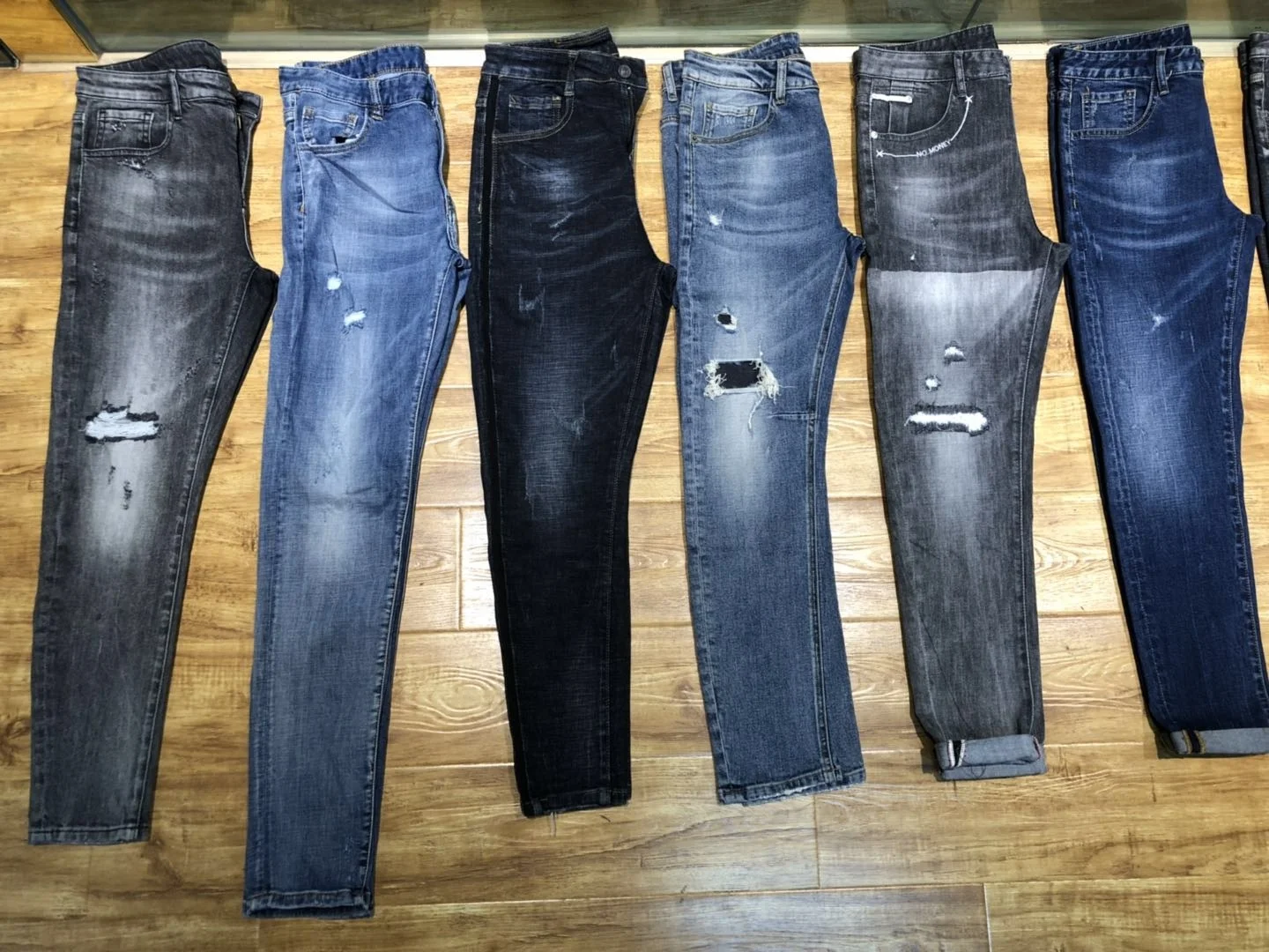 Wholesale New fashion jeans for men model wholesale Thailand denim From