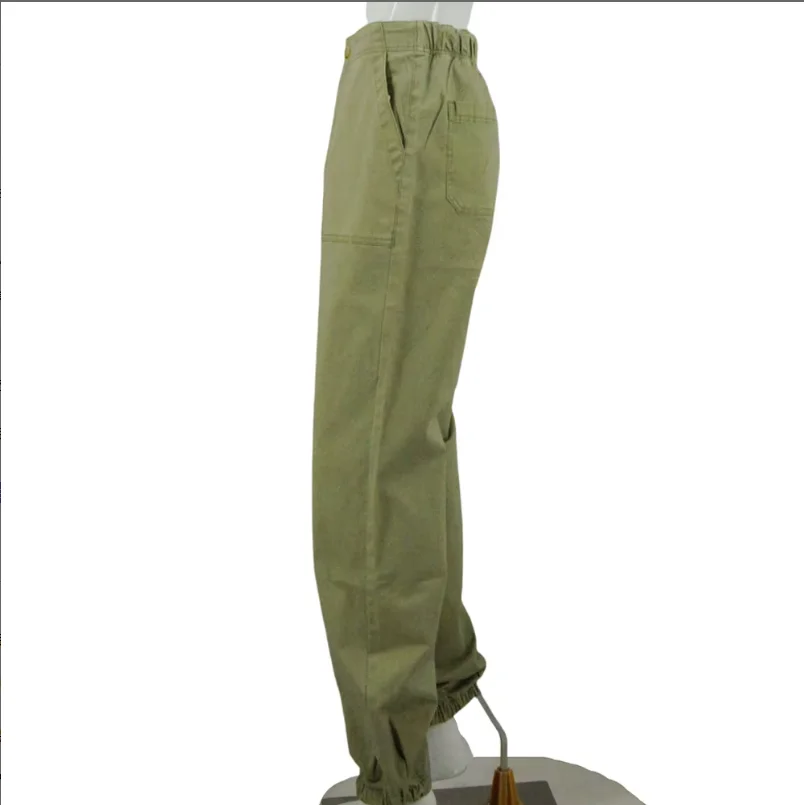 OEM/ODM Maßgeschneiderte Damen Hochtaillierte Gerade Lässige Neue Lässige Hose