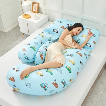 New Product 2024Soft Comfort Custom Adjustable Body Support Relieve Fatigue Detachable And Washable Pregnancy Pillow