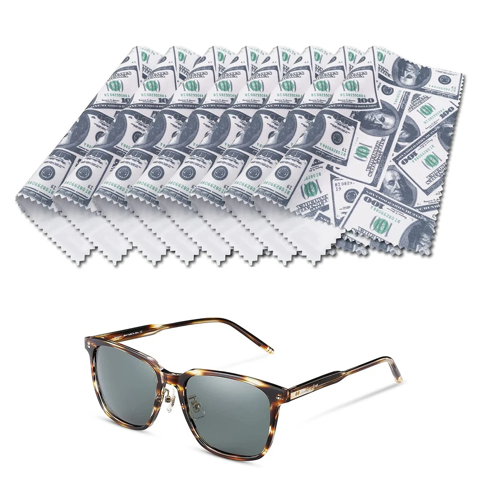 Panno in Microfibra Personalizzato con Stampa Personalizzata per Pulire Occhiali da Sole, Schermi, Lenti ed Eyeglasses