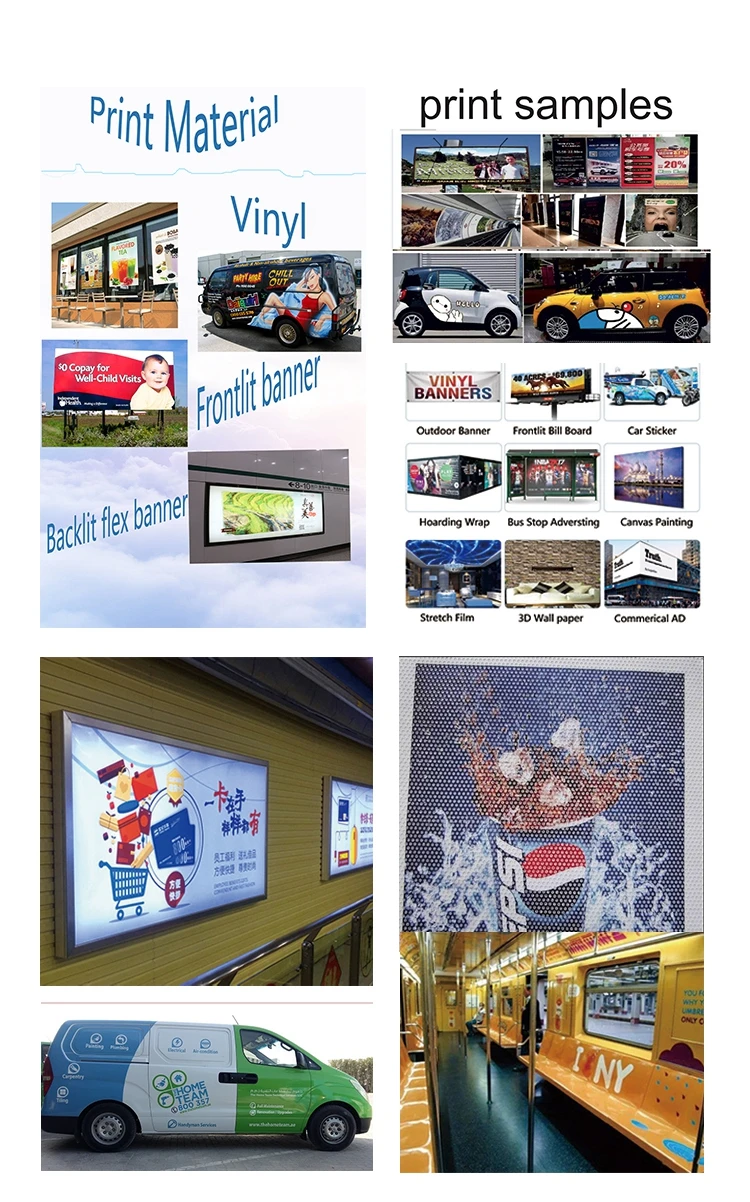 定制便宜的小幅面3.2m原装xp600生态溶剂乙烯基打印机印刷机，带2个爱普生i3200打印头