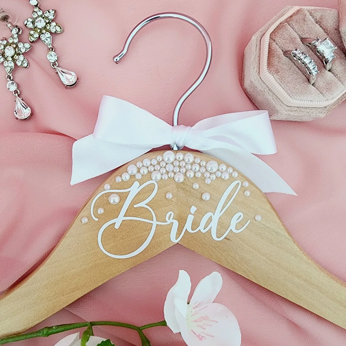 Elegant Wooden Pearl Hangers For Bride Bridesmaid 10 Pcs Pearl Wedding Hangers - Wooden Bridal Dress Hangers With Bow For Bride & Bridesmaid Photo Keepsakes Pearl Bridal Hangers Elegant Wooden Pearl Hangers For Bride Bridesmaid 10 Pcs Pearl Wedding Hangers - Wooden Bridal Dress Hangers With Bow For Bride & Bridesmaid Photo Keepsakes Pearl Bridal Hangers