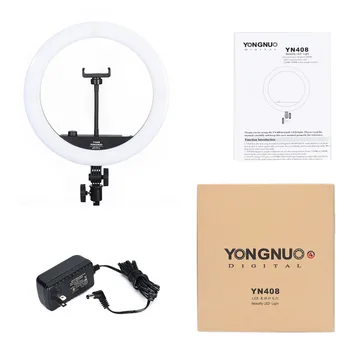 YONGNUO LED RING LIGHT YN408 for Youtube Video Vlog Tik Tok Fill Light product image