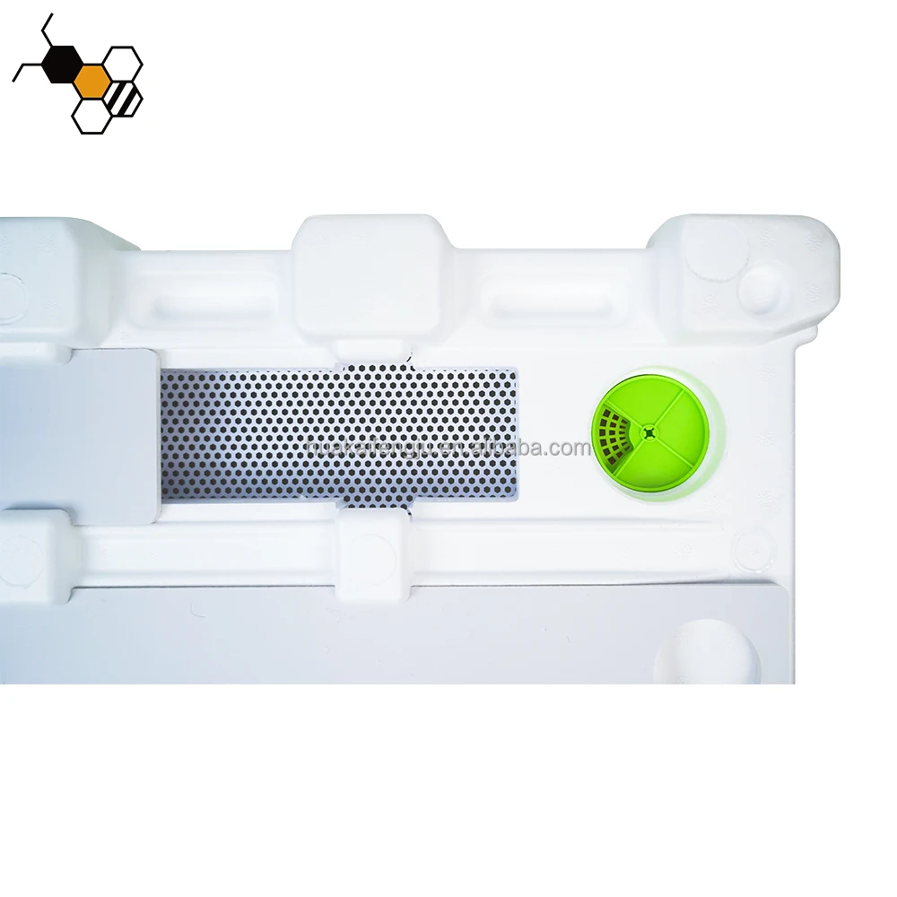 Beekeeping Equipment Langstroth Insulated Beehive Queen Bee Nuc Box White Plastic Hive Nuc Box