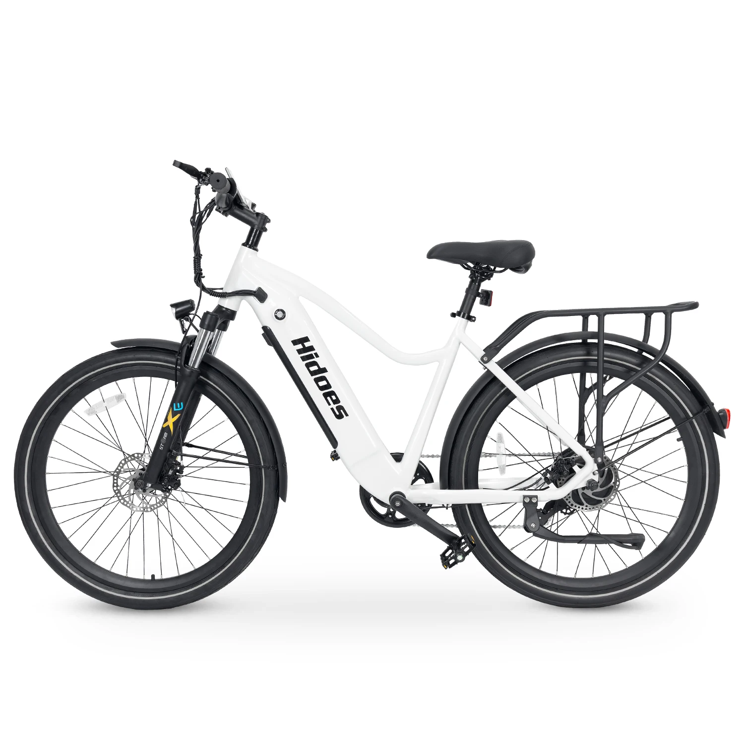Easy to Carry Stylish Hidoes BN1 Inch 48V Hidden Battery Electric  Motorized Folding Bicycle Fat Tire City Ebike
