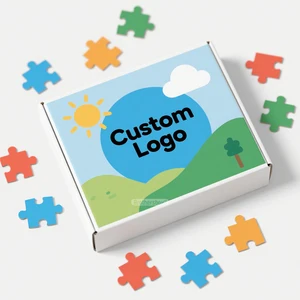 Personalization Custom Logo Scenery Painting Rompecabezas Cognitivo X Rated Jigsaw Puzzles for Children'S