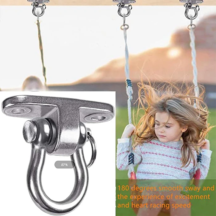 Zoshine Bearing Swing Hanger Durable Stainless Steel Hook