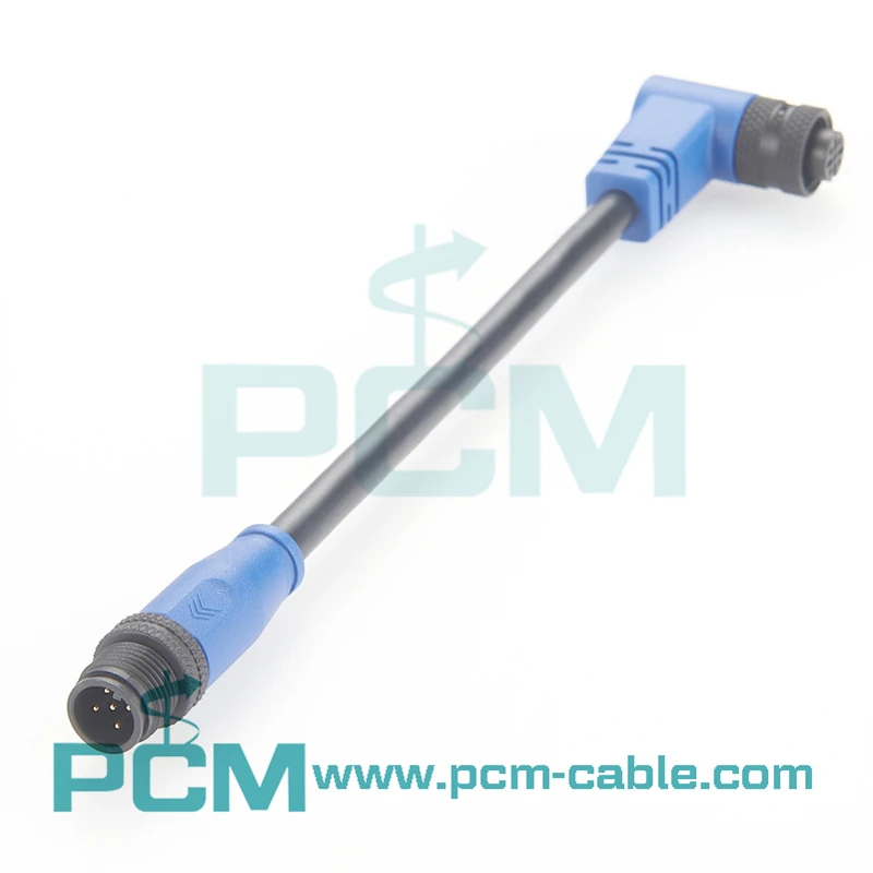 CANopen DeviceNet Cable M12 Right Angle manufacture