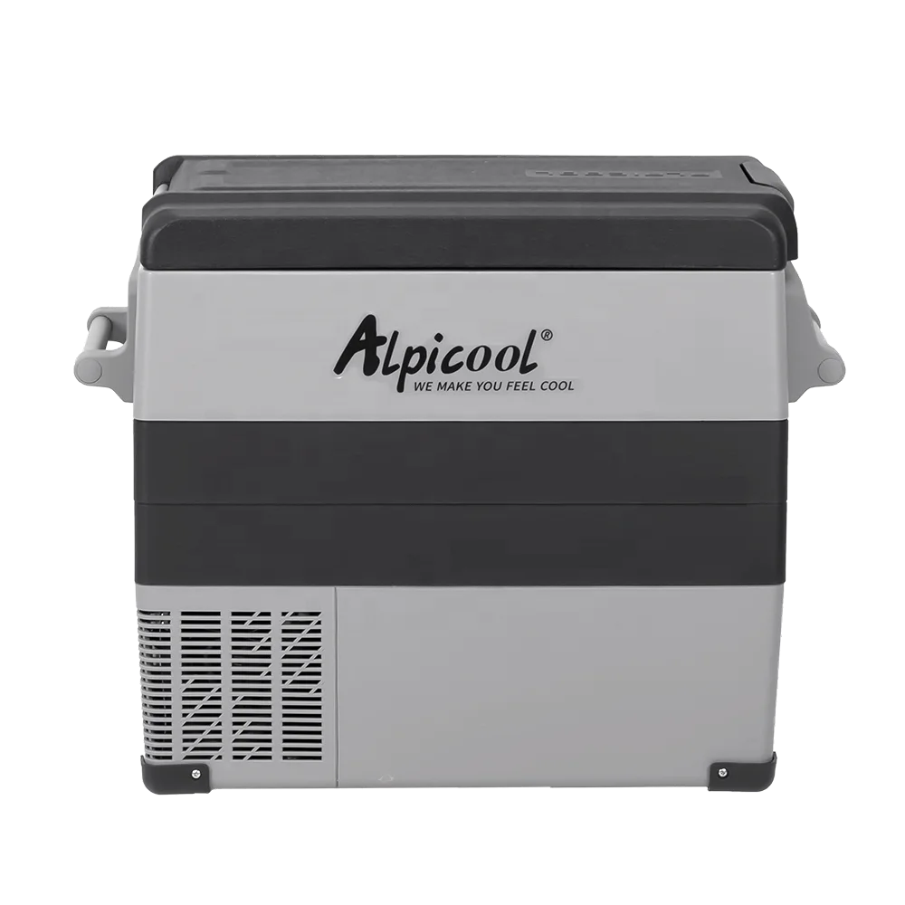 CF55 Alpicool Hot Sale Ac Dc Dual Use Freezer LG Compressor Cooler Camping Outdoor Car Fridge Portable Car Refrigerator