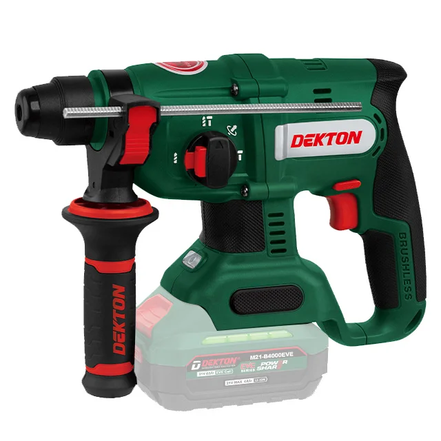 Dekton-7520 Cordless Rotary Hammer Drill-Lightweight Type with Adjustable Gear Position  Brushless Motor Power Rotary Hammers factory