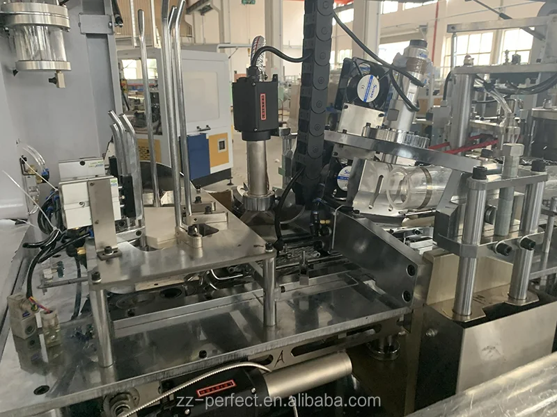 High speed ultrasonic ripple double wall paper cup making machine