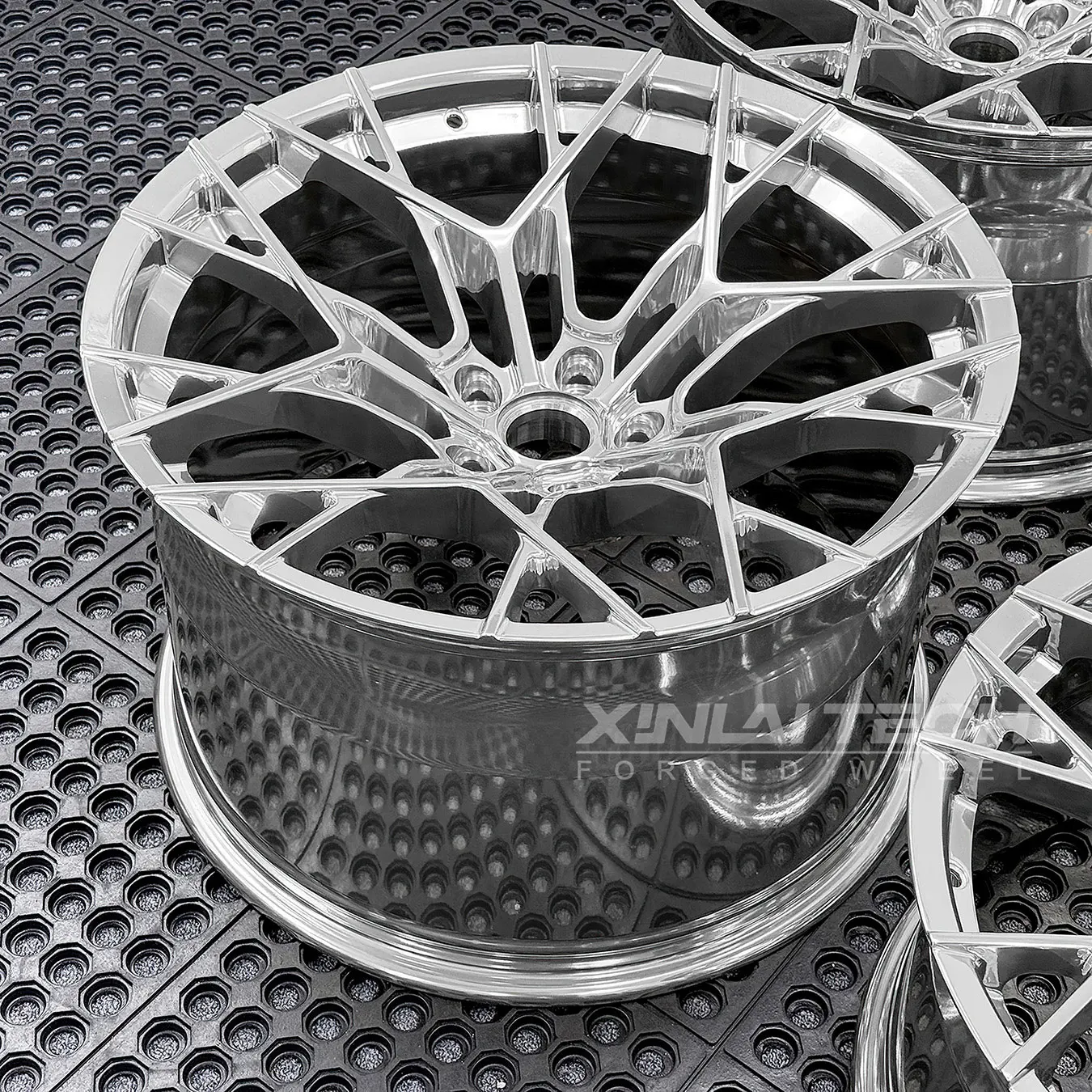 XL Racing Car Forged Chrome Wheel Alloy Rim 5x112 5x120 5x114.3 17 18 19 20 21 22 23 24 Inch for BMW Mercedes Porsche Tesla Audi - Image 5