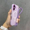 Jelly two-in-one[Purple+Pink purple carrying strap]