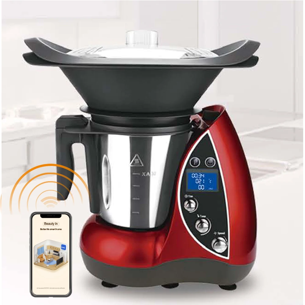 Qana Smart Intelligent Cooking Robot Cooker Similar Product Bimby Thermo  Mix Complete Thermomixer Cooking Robot for Kitchen Cooking - China Food  Processor and Cooking Robot price