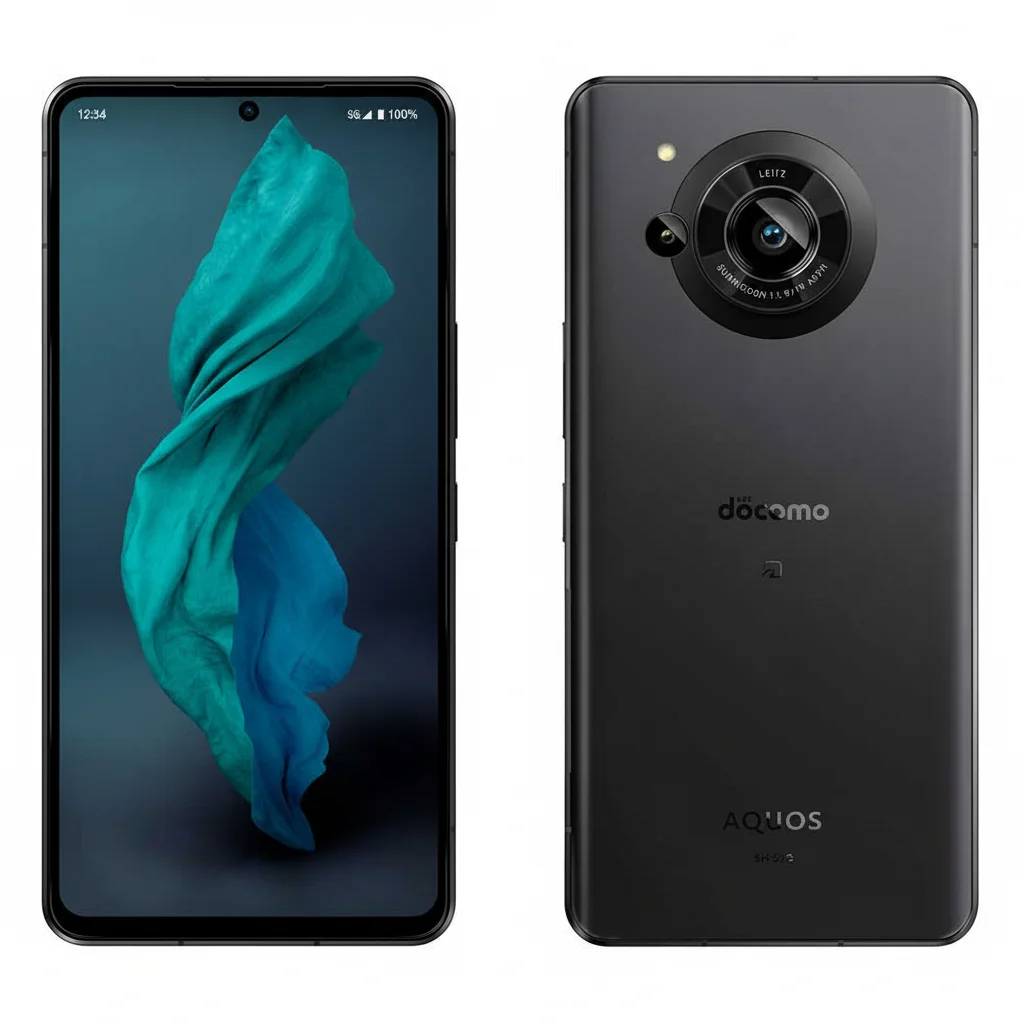 SHARP AQUOS R7 ブラック シャープ SHARP AQUOS R7 5G Smartphone: 6.6