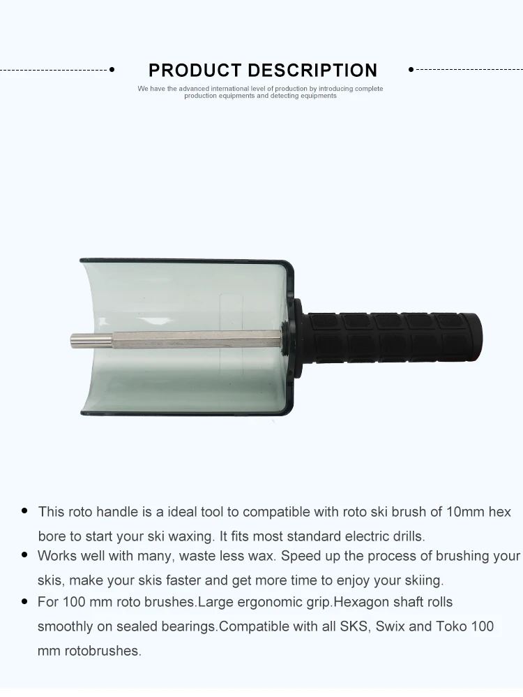 Factory Nylon Horsehair Brass Cork Wood Plastic Ski Accessories Tuning