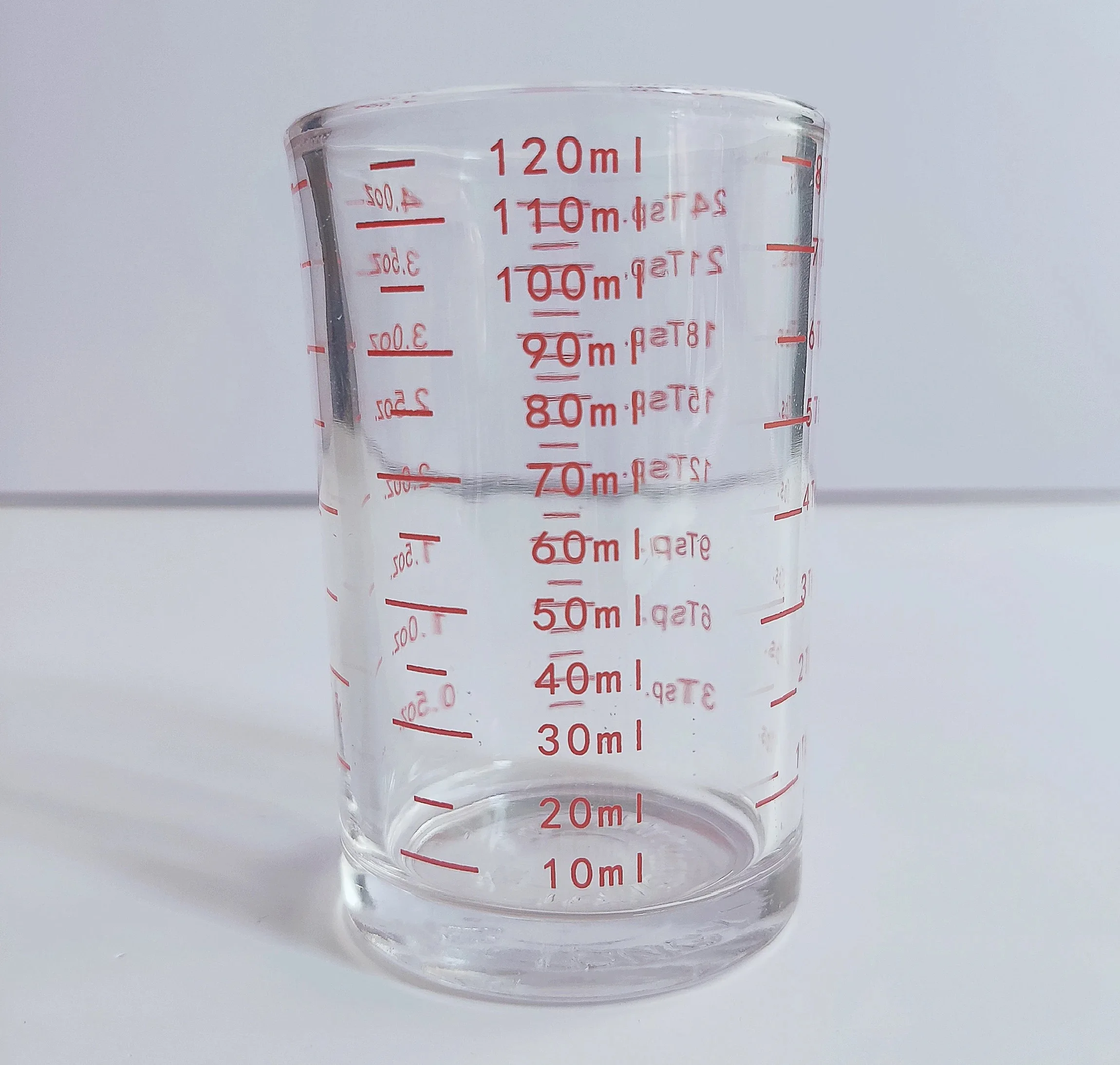 Barista Basics Lined Measuring Glass - 4oz / 110ml