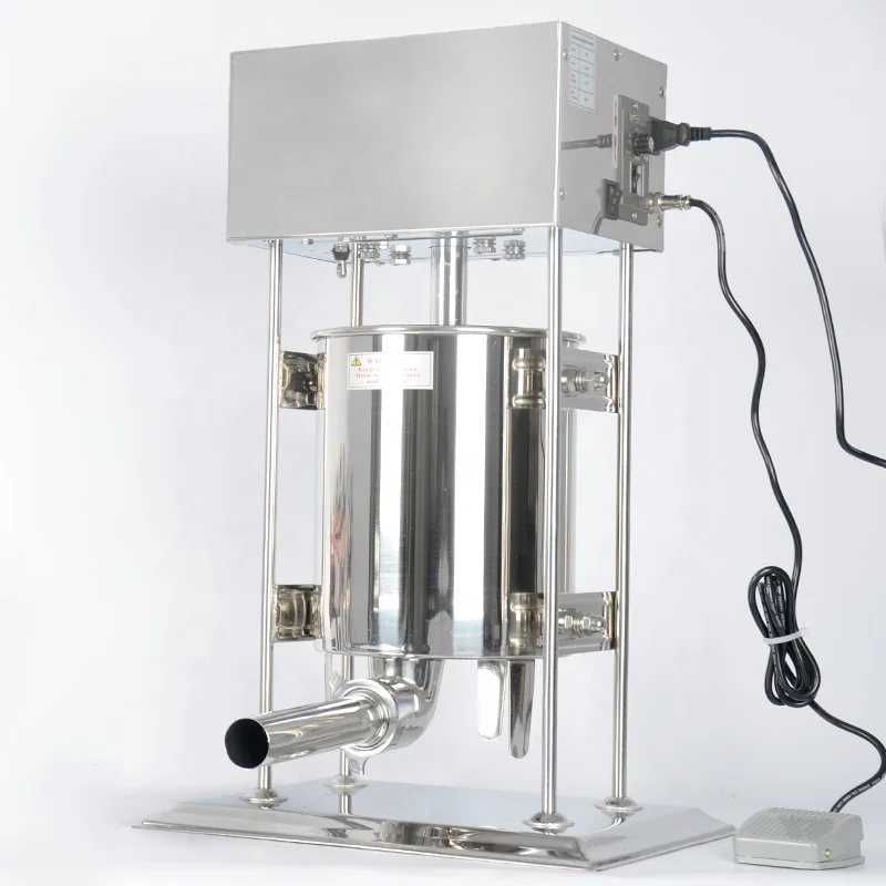 11lbs Manual Vertical Meat Sausage Filling Maker Stuffer
