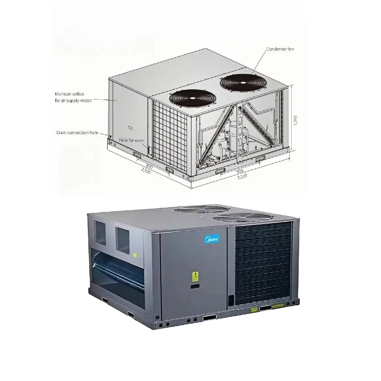 Commercial Air Conditioner, 20ton, 70kW, 240000Btu, R410A - detail 2