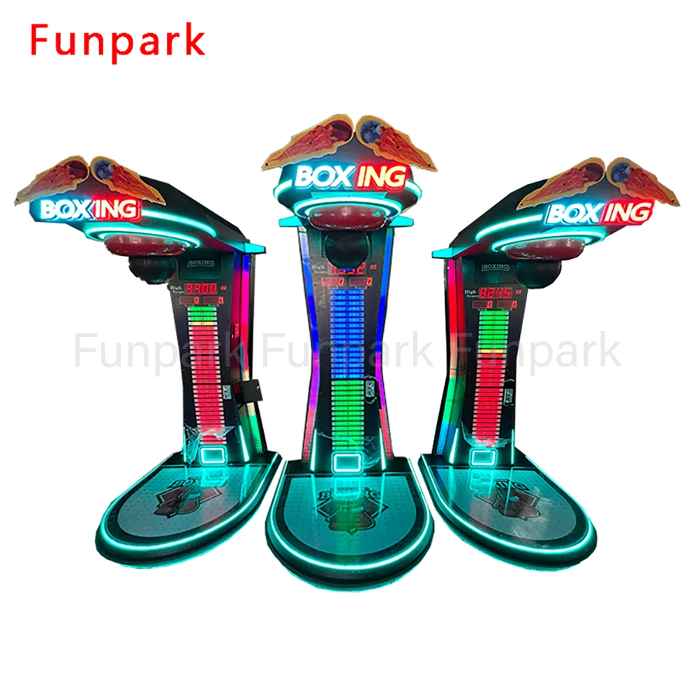 Funpark New Arrival Automatic Sport Punch Boxing Kickboxer Game Machine Coin Operated Arcade for Amusement Park & Shopping Mall details
