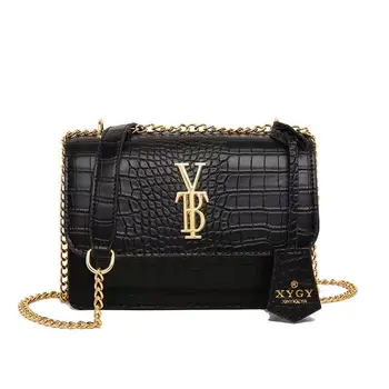 2025 New High-End Women's Small Square Bag Popular French Chain Crossbody Cover This Year's Internet Celebrity Shoulder Bag